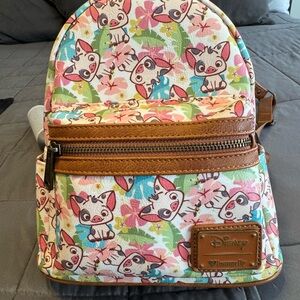 Loungefly Disney Floral Animal Print Backpack